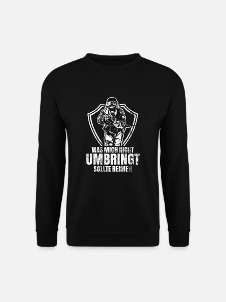 Soldat - Unisex Pullover - Schwarz