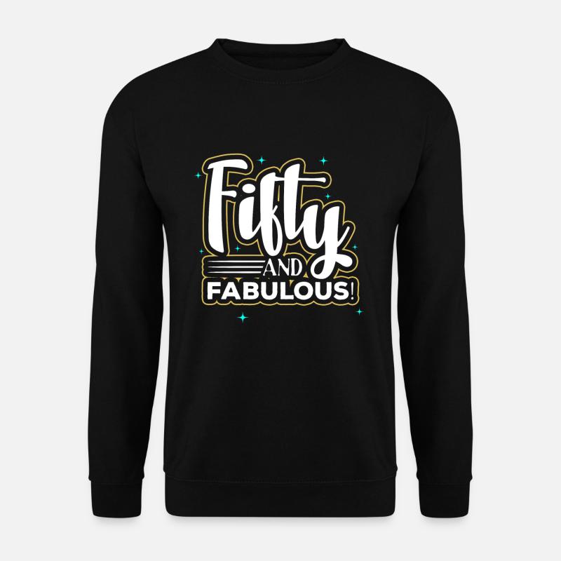 50. Geburtstag - Unisex Pullover - Schwarz