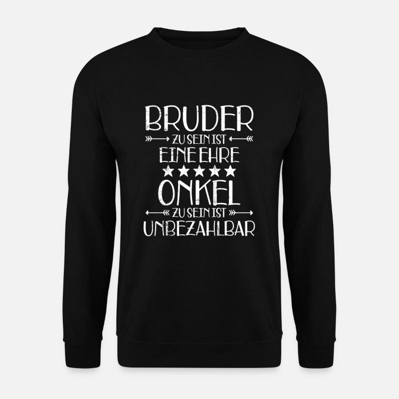Onkel - Unisex Pullover - Schwarz
