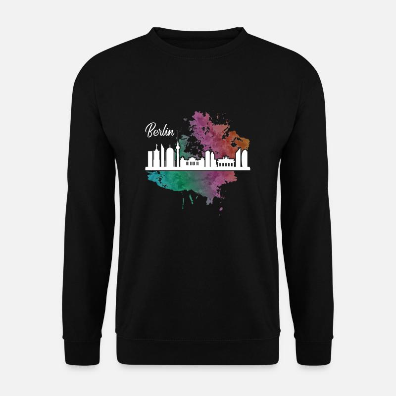 Berlin - Unisex Pullover - Schwarz