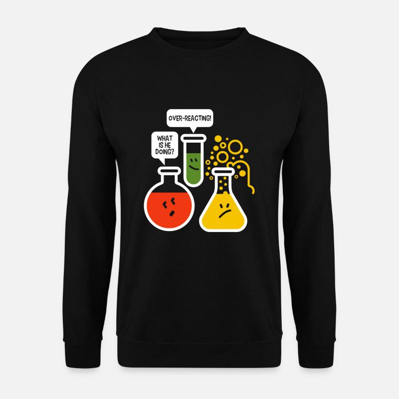 Chemie - Unisex Pullover - Schwarz