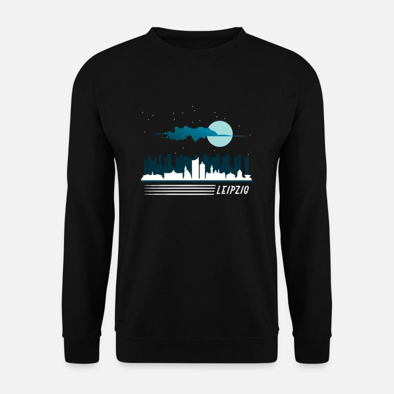 Leipzig - Unisex Pullover - Schwarz
