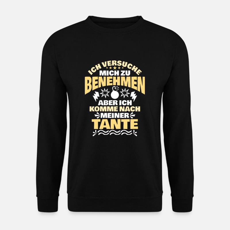 Tante - Unisex Pullover - Schwarz