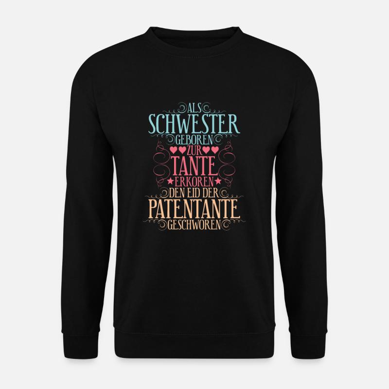 Tante - Unisex Pullover - Schwarz