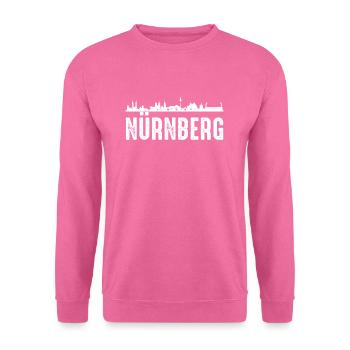 Nürnberg - Unisex Pullover - Pink - Vorne