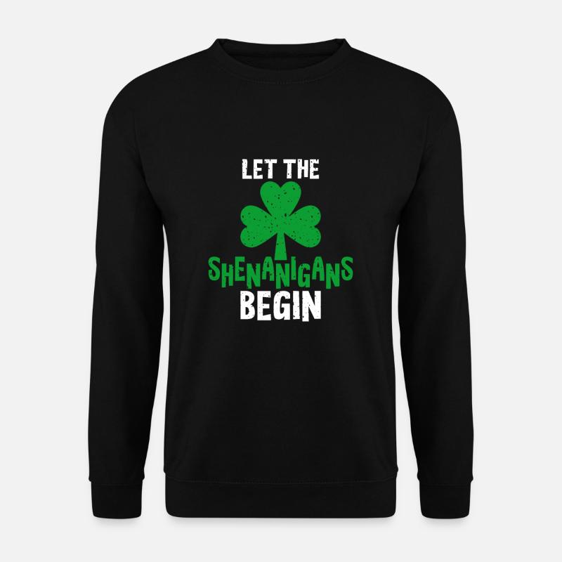 Irland - Unisex Pullover - Schwarz