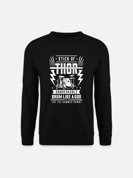 Drums - Unisex Sweatshirt - black