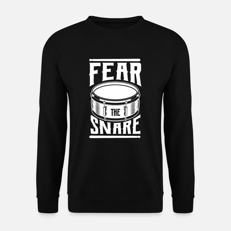 Schlagzeug - Unisex Pullover - Schwarz