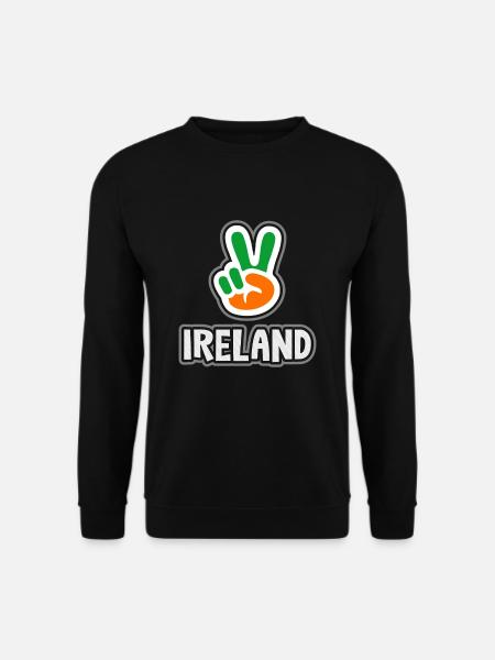 Irland - Unisex Pullover - Schwarz