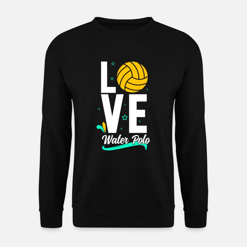 Wasserball - Unisex Pullover - Schwarz