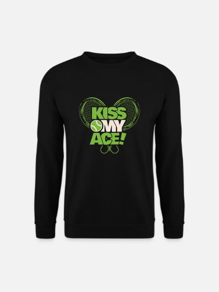 Tennis - Unisex Pullover - Schwarz