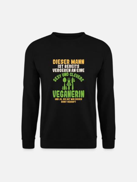 Vegan - Unisex Pullover - Schwarz