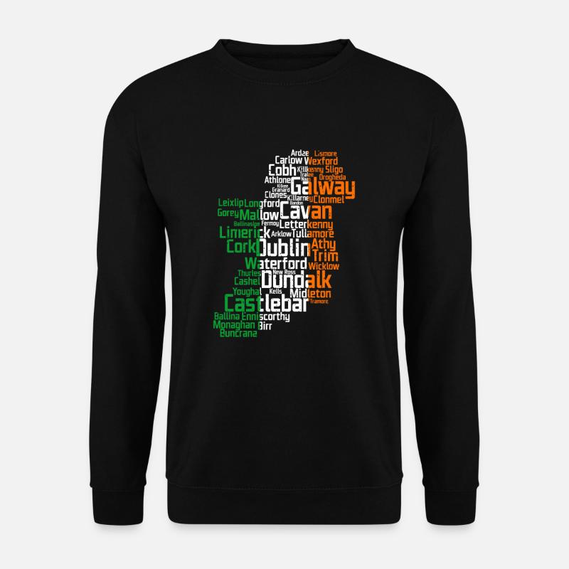 Ireland - Unisex Sweatshirt - black