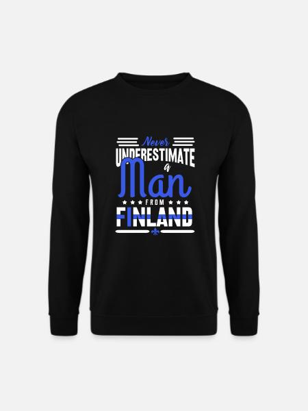 Finlande - Sweat-shirt Unisexe - noir