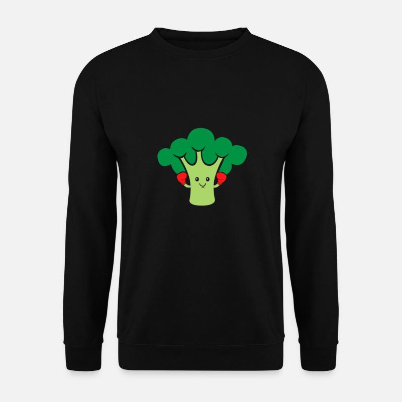 Brokkoli - Unisex Pullover - Schwarz