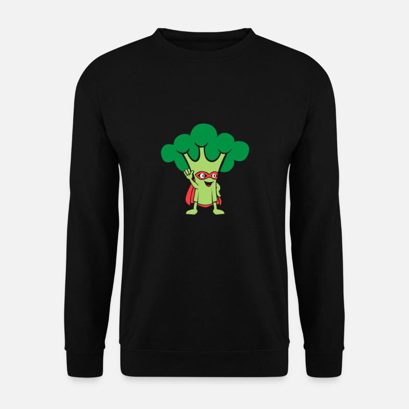 Brokkoli - Unisex Pullover - Schwarz