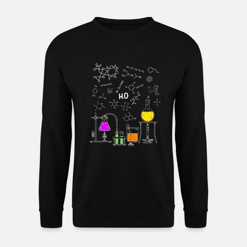 chemie - Unisex Pullover - Schwarz