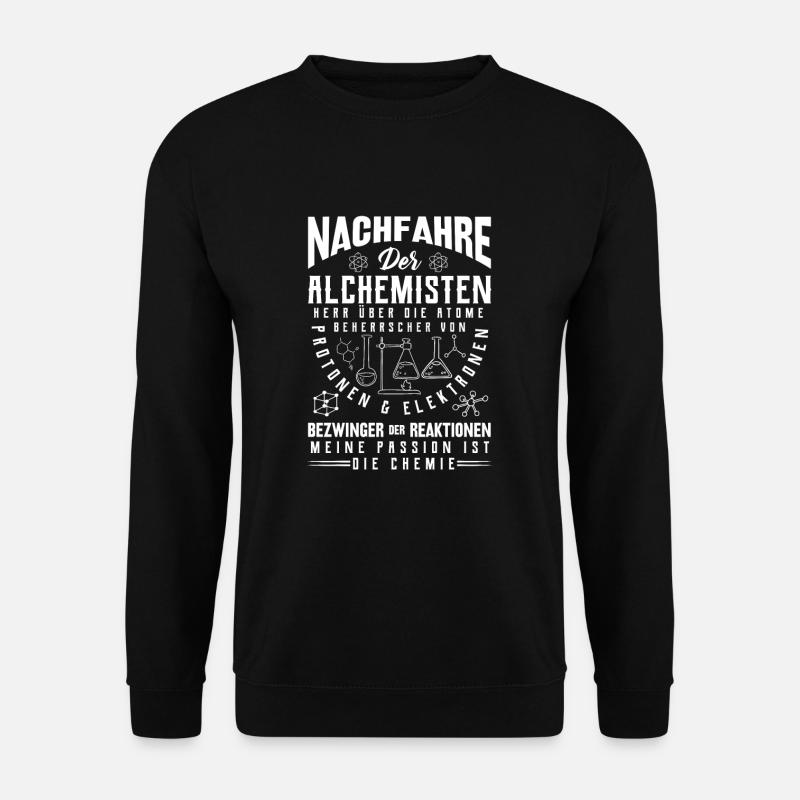 chemie - Unisex Pullover - Schwarz