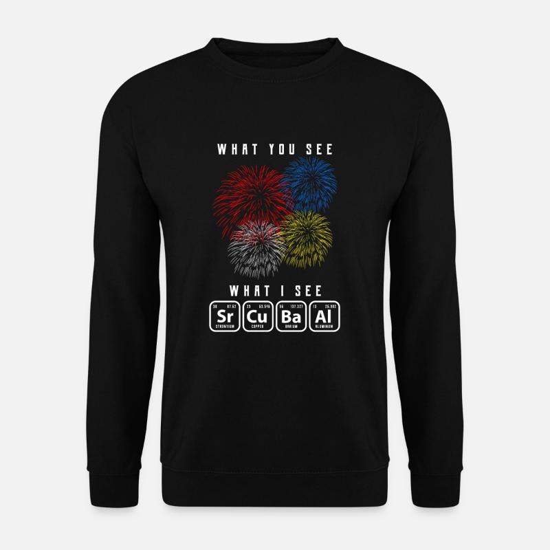 chemie - Unisex Pullover - Schwarz