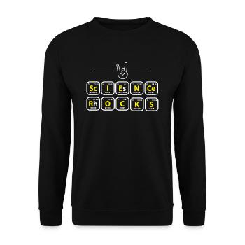 chemistry - Unisex Sweatshirt - black - Front - Alina (178cm) & Michal (187cm)