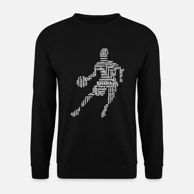 Basketball - Unisex Pullover - Schwarz