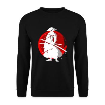 Japan - Unisex Sweatshirt - black - Front - Alina (178cm) & Michal (187cm)