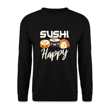 Japon - Sweat-shirt Unisexe - noir - Devant - Alina (178cm) & Michal (187cm)