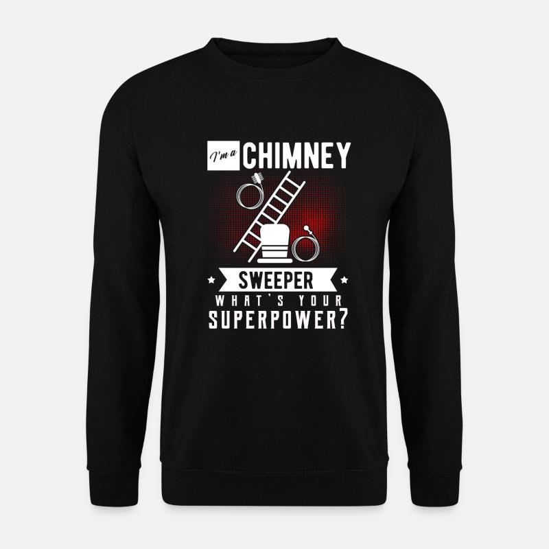 chimney sweeper - Unisex Sweatshirt - black