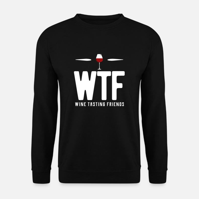 Wein - Unisex Pullover - Schwarz
