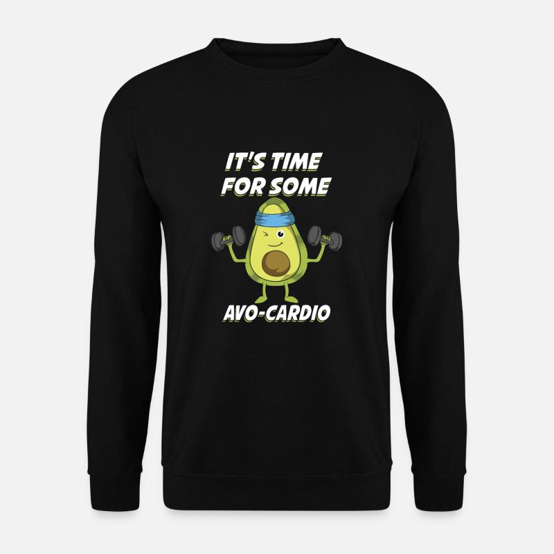 Avocado - Unisex Pullover - Schwarz