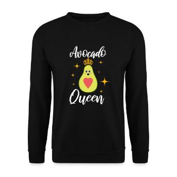 Avocado - Unisex Pullover - Schwarz - Vorne - Alina (178cm) & Michal (187cm)