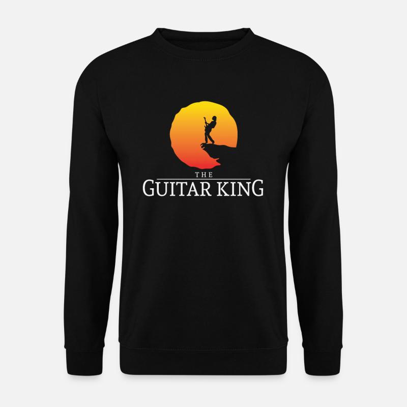 Gitarre - Unisex Pullover - Schwarz