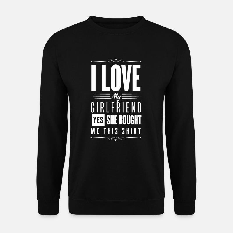 Freundin - Unisex Pullover - Schwarz