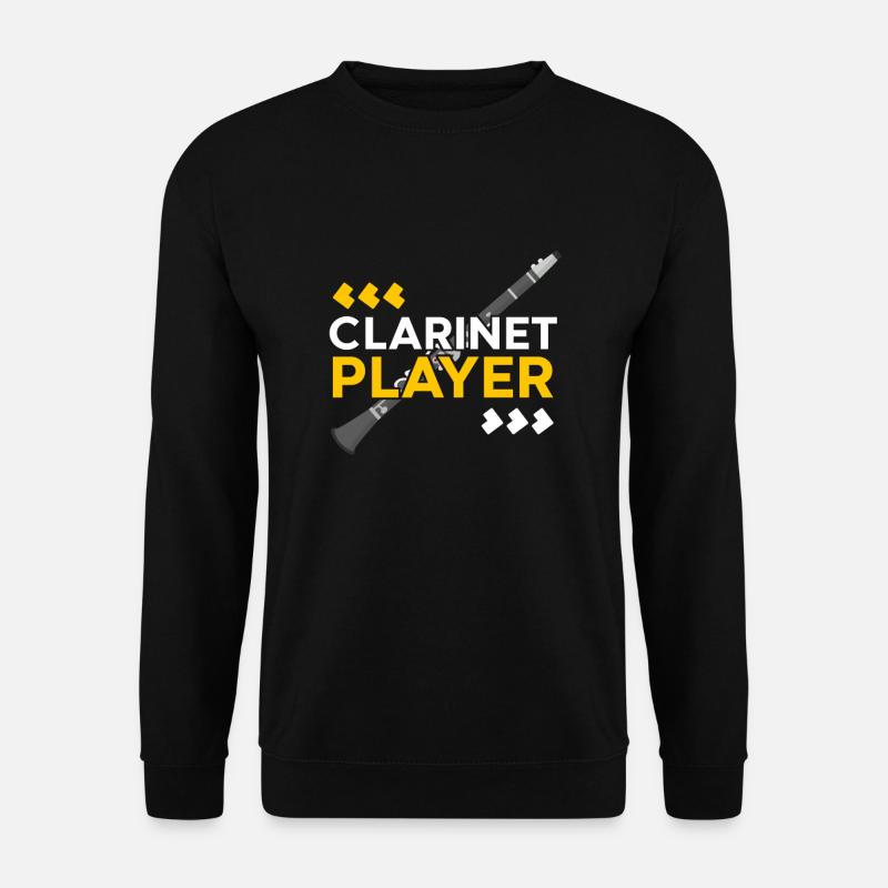 clarinet - Unisex Sweatshirt - black