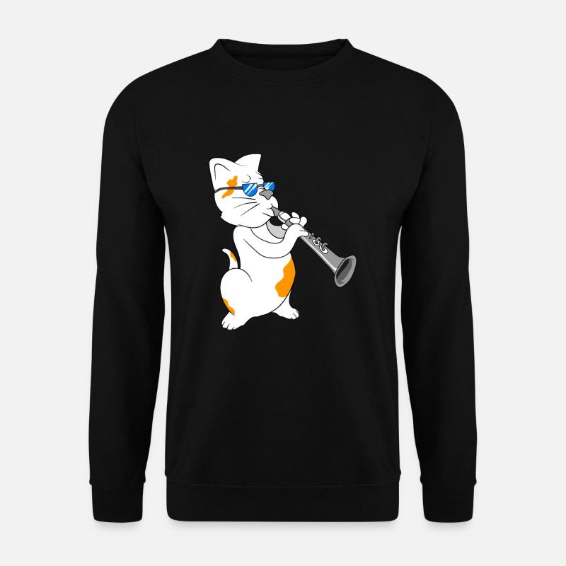 clarinet - Unisex Sweatshirt - black