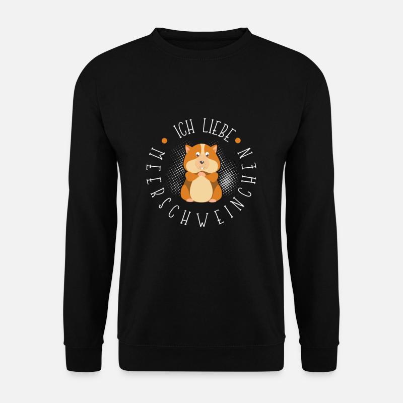 Cochon d'Inde - Sweat-shirt Unisexe - noir