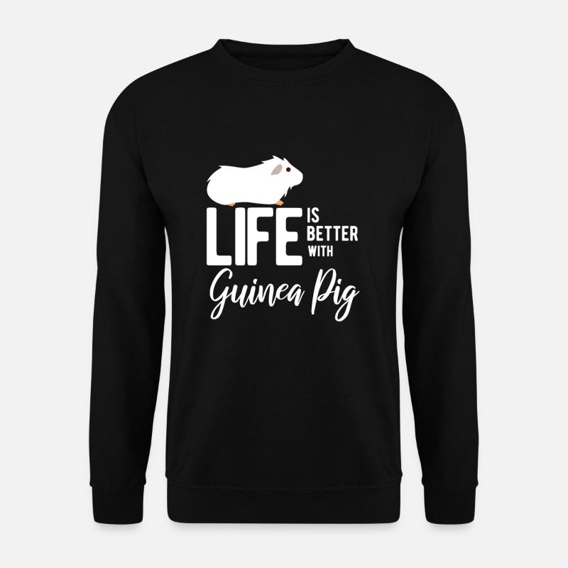 Guinea pig - Unisex Sweatshirt - black