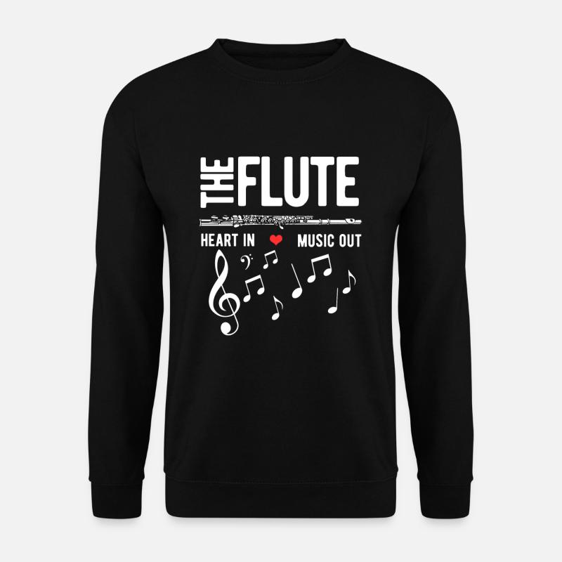 Flute - Unisex Sweatshirt - black