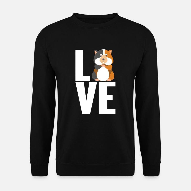 Cochon d'Inde - Sweat-shirt Unisexe - noir