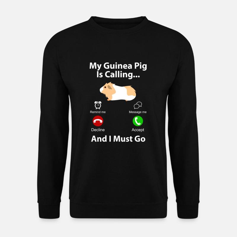 Guinea pig - Unisex Sweatshirt - black