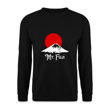 Japan - Unisex Sweatshirt - black - Front - Alina (178cm) & Michal (187cm)