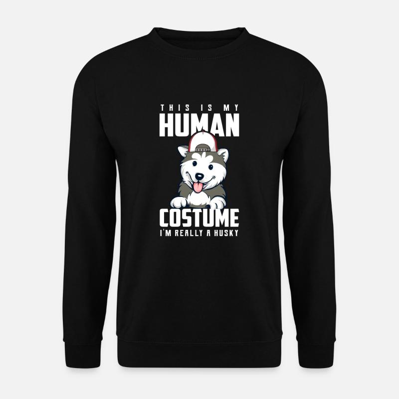 Husky - Unisex Sweatshirt - black