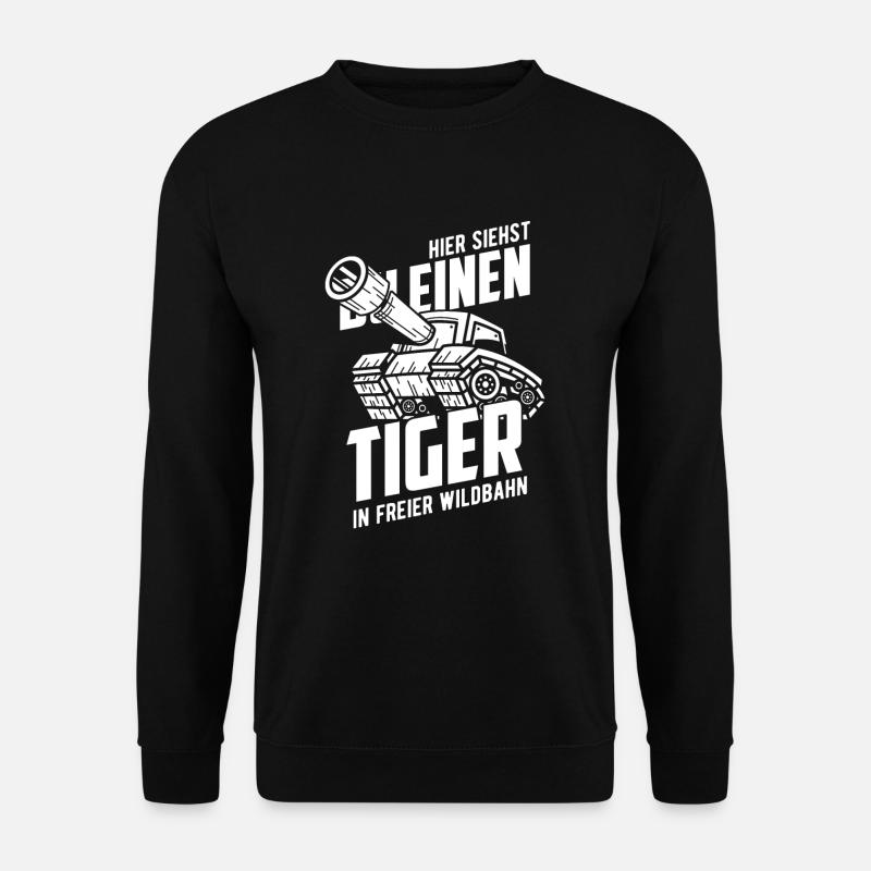Panzer - Unisex Pullover - Schwarz