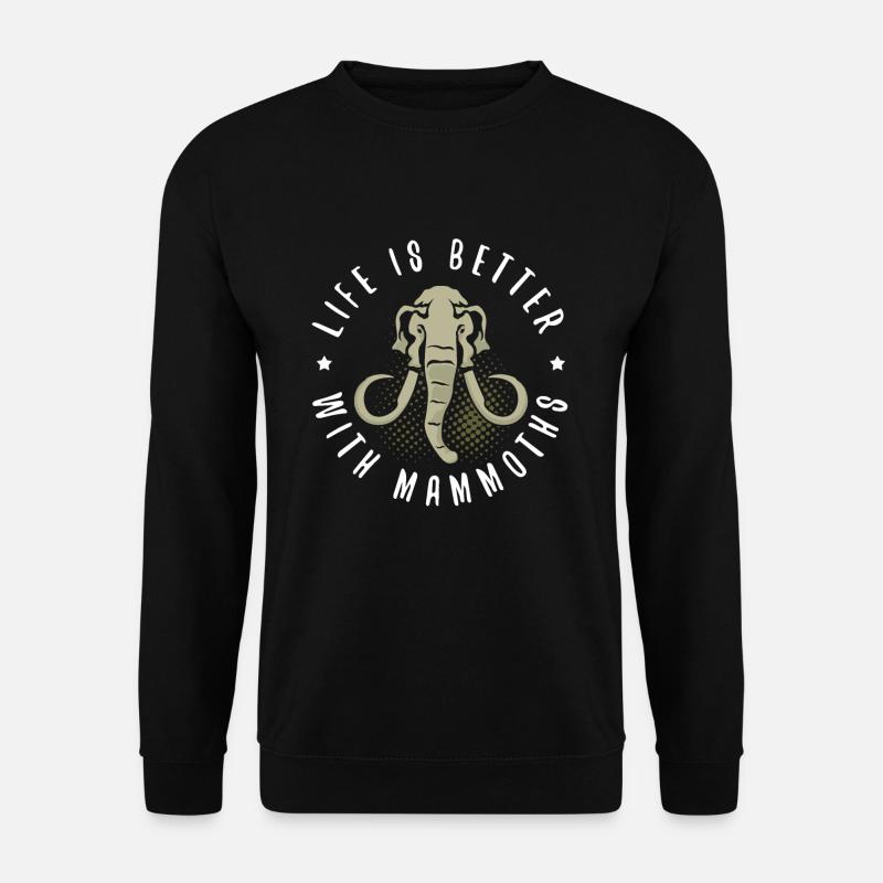 Mammoth - Unisex Sweatshirt - black