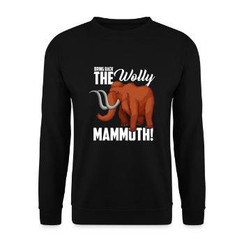 Mammouth - Sweat-shirt Unisexe - noir - Devant - Alina (178cm) & Michal (187cm)
