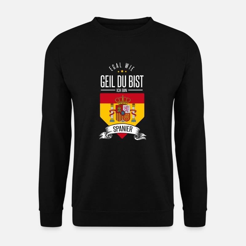 Spanien - Unisex Pullover - Schwarz