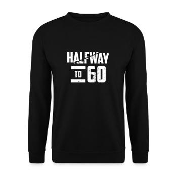 30e anniversaire - Sweat-shirt Unisexe - noir - Devant - Alina (178cm) & Michal (187cm)