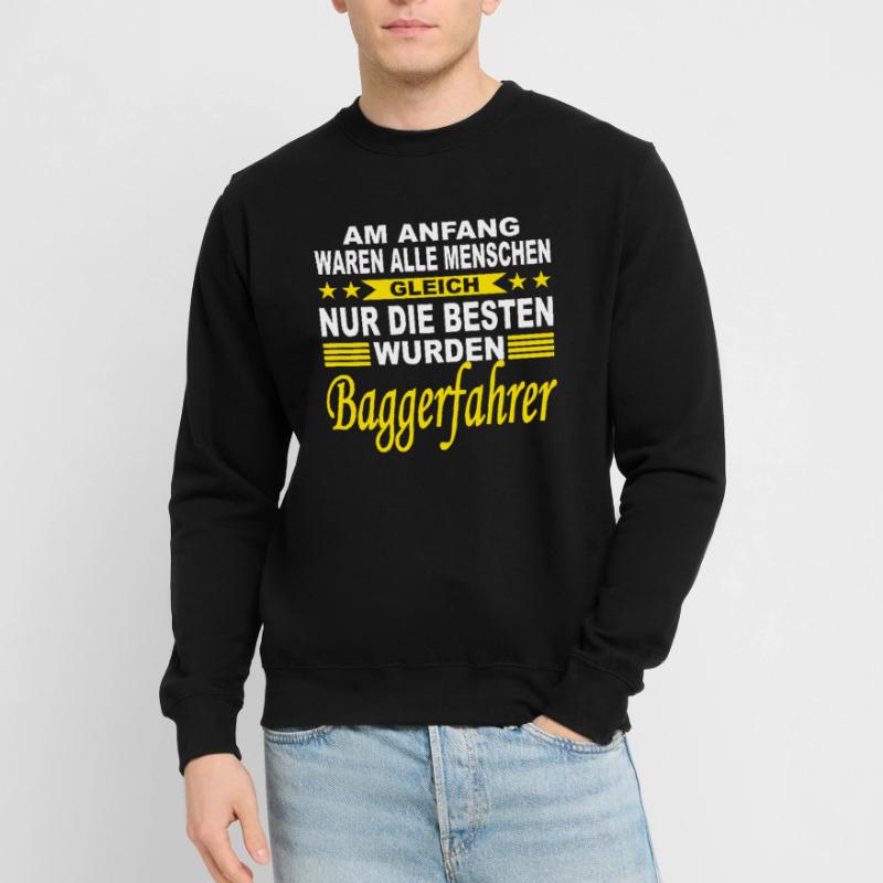 Baggerführer Baggerfahrer Geschenk Bagger Unisex Pullover