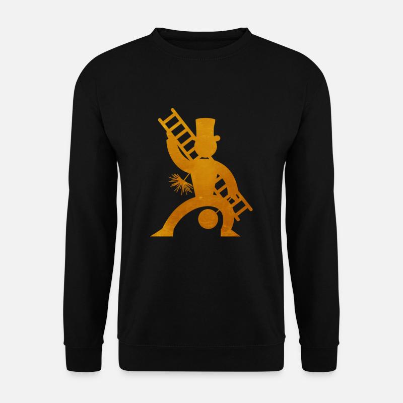 chimney sweeper - Unisex Sweatshirt - black