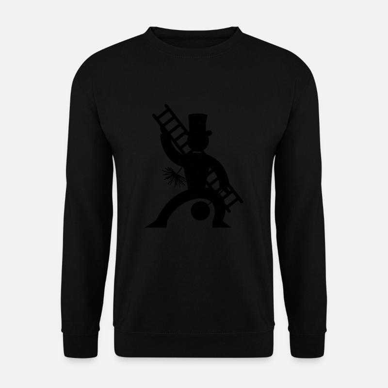 chimney sweeper - Unisex Sweatshirt - black
